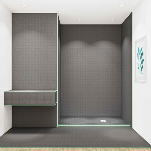 Panneau de construction XPS 6mm imperméable gris pour l'isolation de salle de bain - 7