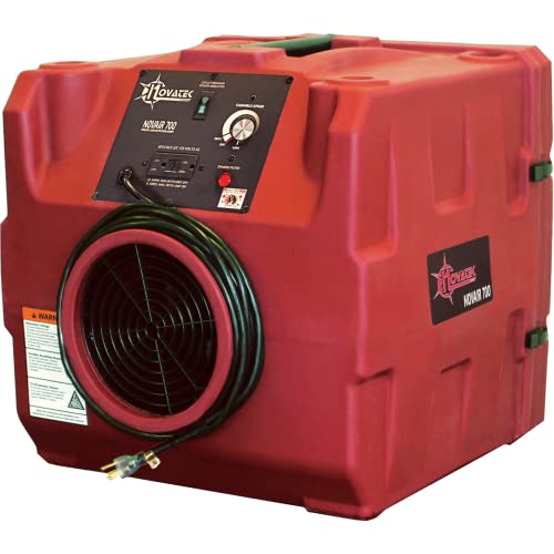 Novair F0700 Air Scrubber/Negative Air Machine 700-200 CFM HEPA Filtration