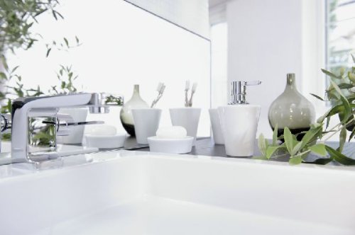 Desk Accessory Max-Porcelain 1260188 Portaspazzolino Standard bianco