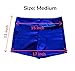 SACASUSA Shiny Stretchy Metallic Mini Shorts Hot Pants in Royal Blue Small