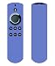 Koral Case for Alexa Voice Remote for Fire TV Stick, Fire TV Streaming Media Player, and Fire TV Cube (Periwinkle Blue)