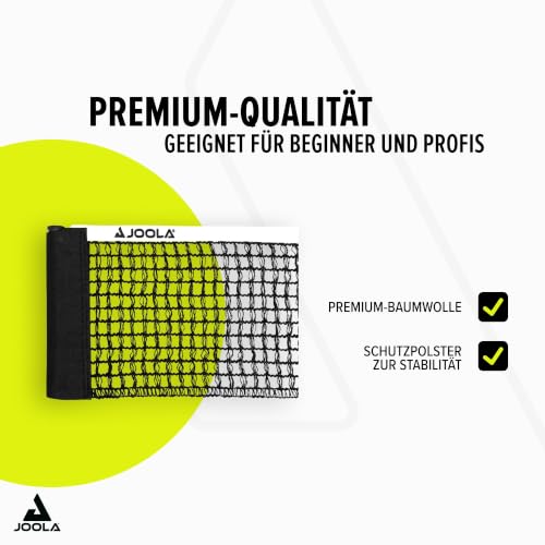 JOOLA Snapper Professional Table Tennis Net and Post Set - Portable and Easy Setup 72" Regulation Size Ping Pong Spring Activated Clamp Net, Silver - image 6