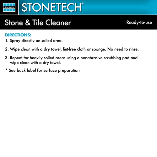 Stonetech Stone & Tile Cleaner, 24Oz (709Ml) Spray Bottle #TOP4
