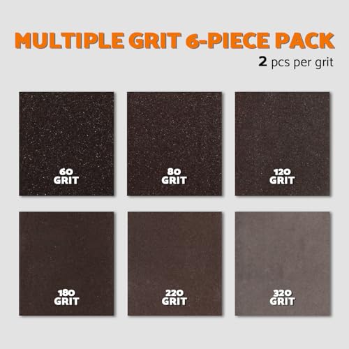 S&F STEAD & FAST Sanding Sponge 60 80 120 180 220 320 Grit 6 Pc, Tack Cloth by S&F STEAD & FAST - Used condition - Image 8