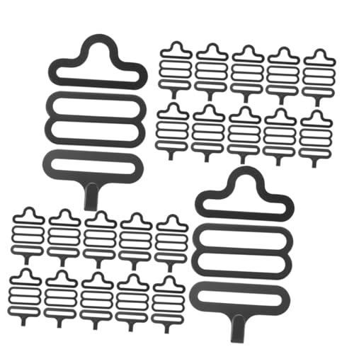 Clips metálicos resistentes OUNONA de diseño elegante para corbatas exclusivas