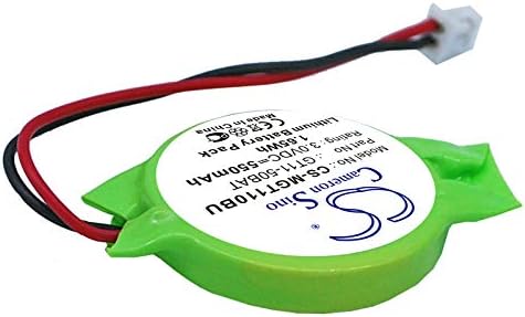 Replacement Battery for GOT 1000 Series Display termin, GT10 Graphic terminals, GT11 Graphic terminals PN: FX3U-32BL, GT11-50BAT 550mAh / 1.65Wh