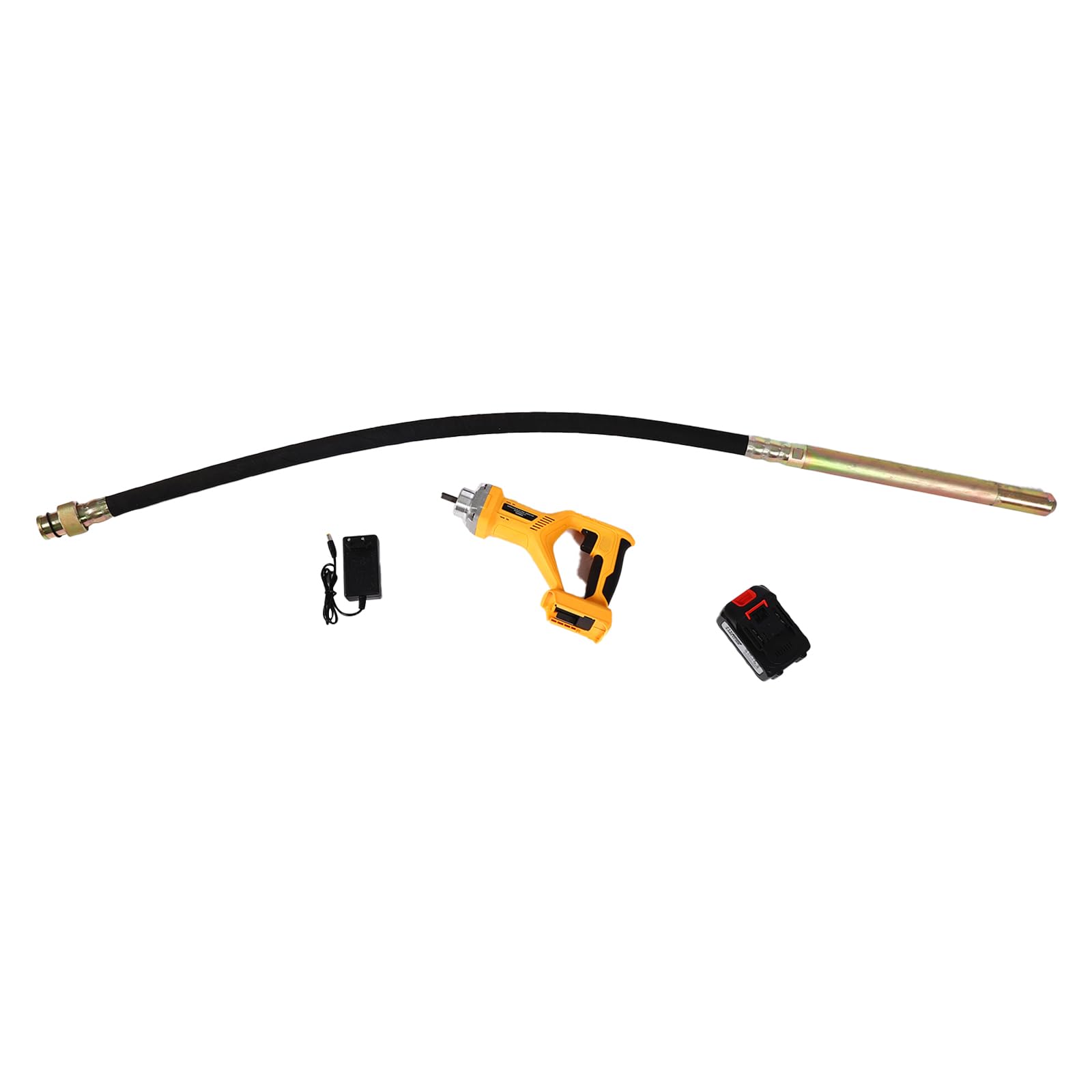 Strumento elettrico per calcestruzzo, cemento, 21 V, vibratore per bottiglie, 2000 giri/min, lunghezza 1,5 m