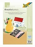 Folia 5032309 - Terra - Cartulina para manualidades (230 g / m², 23 x 33 cm, 10 hojas), en diferentes colores [importado de Alemania] , color/modelo surtido
