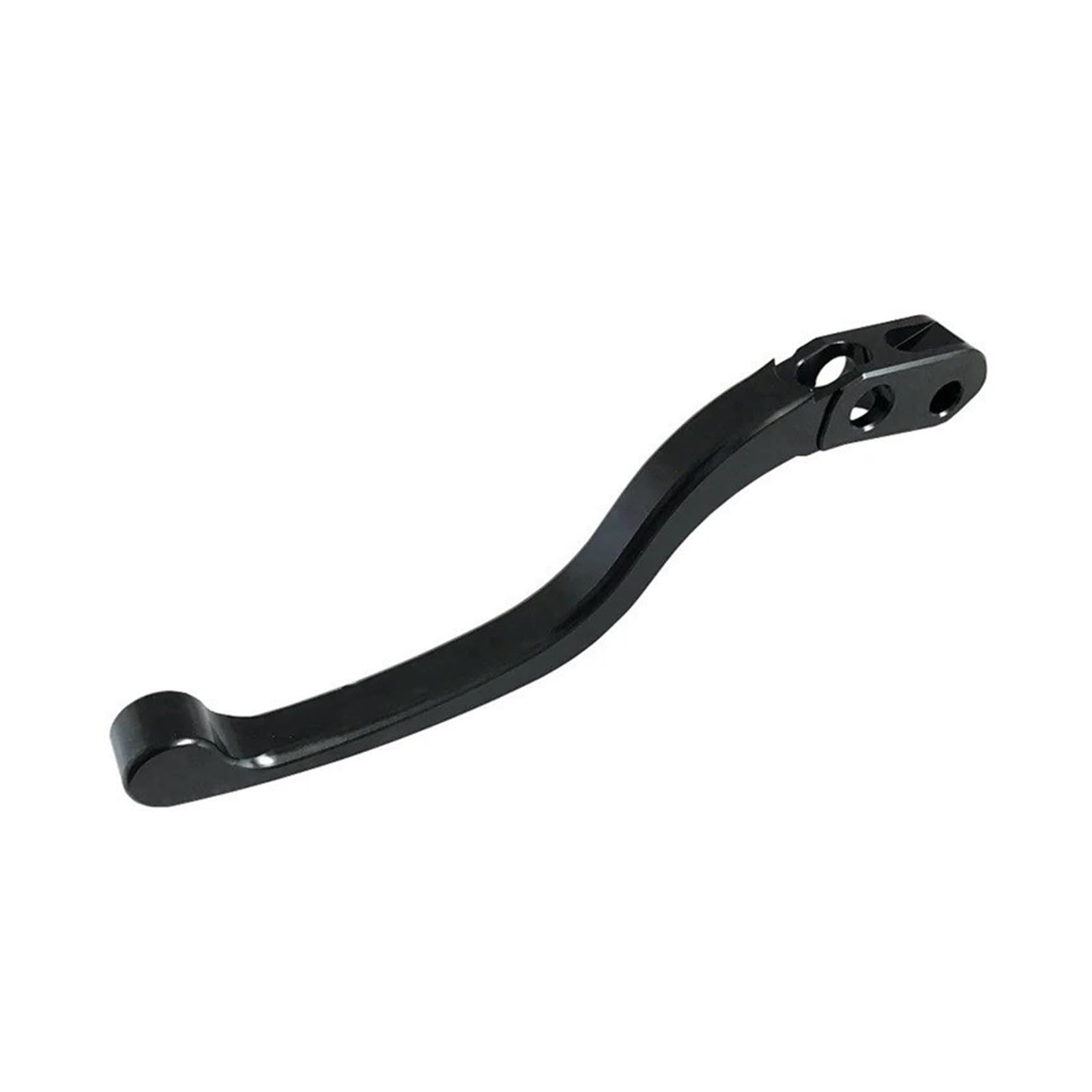 Palanca de freno hidráulico universal con acabado radial negro para motocicleta
