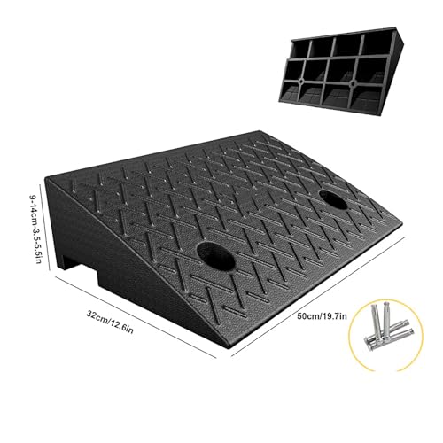 Rampa de umbral de goma para silla de ruedas, antideslizante miniatura 7