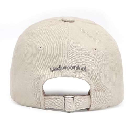 Chapeau classique coton délavé de production coréenne avec logo brodé - 5