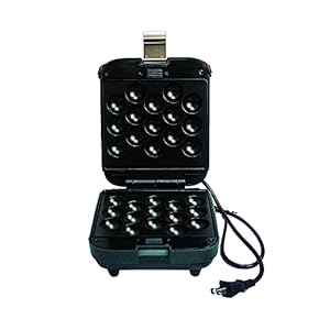 HPYDIY Mini Waffle Maker, 3-in-1 Waffle Maker with Removable Non-Stick Plates, Compact Design, Easy to Clean, Perfect…