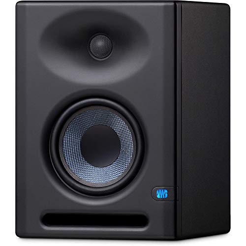 Pair Of Presonus Eris E5 Xt 5 Inch Powered Studio Monitor 5" Powered Studio Monitor With Woven Composite Lf Driver, 1" Silk-Dome Hf Driver With Gravity Magnet Phone Holder And Pro Headphone Bundle #TOP26