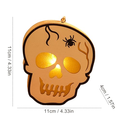 Luzes de Halloween, decoração com luz de abóbora de Halloween, Lâmpada de noite de Halloween linda e