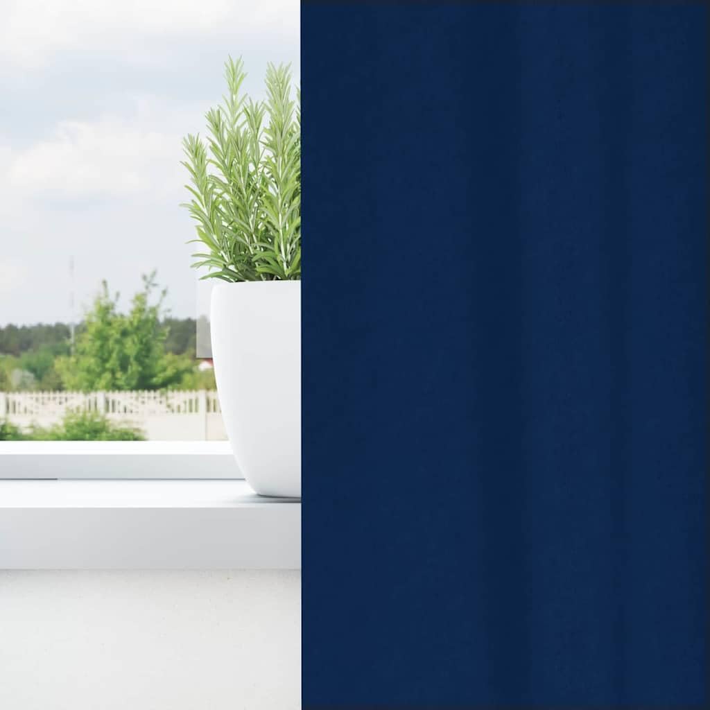 Cortinas opacas con anillas, 2 unidades, 225 x 140 cm, poliéster, tejido triple, opacas, para salón, dormitorio y habitación infantil, con protección visual y protección solar
