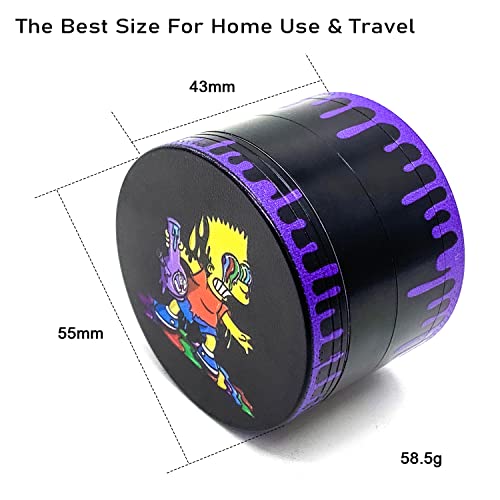 OEOCXY Spice Grinder Pepper Mill Herb Grinder 2.5 - Thumbnail 2