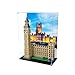 Acrylic Display Case for Lego Creator Expert 10253 Big Ben,Dustproof Display Box Compatible Lego Architecture,Model Showcase Gift (Background(47*23*63))