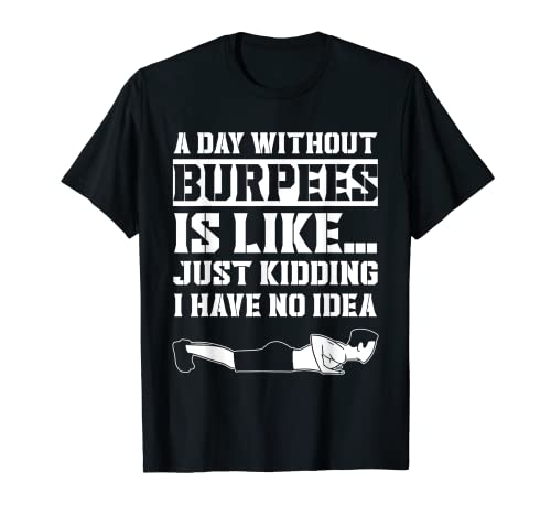 Burpee Entrenamiento Deporte Burpees Fitness Camiseta