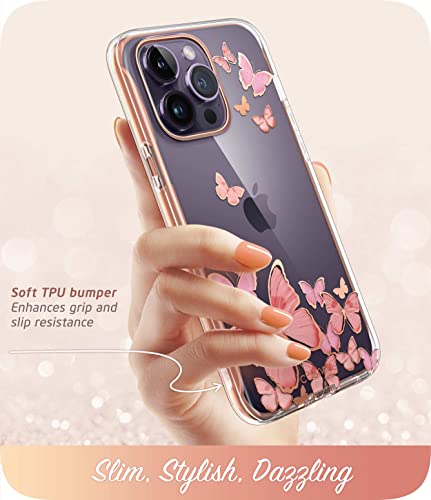 Image of i-Blason Cosmo Series for iPhone 14 Pro Case 6.1 inch (2022 Release), Slim Full-Body Stylish Protective Case with Built-in Screen Protector