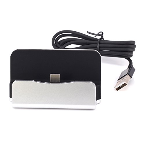 Type C Charger Dock, BENACES Durable USB Type-C Charger Cradle USB C Charging Station Stand Compatible with Moto Z/Z Play, Google Pixel/Pixel XL, Nexus 6P/5X, OnePlus 3T/3/2, LG G6, HTC 10