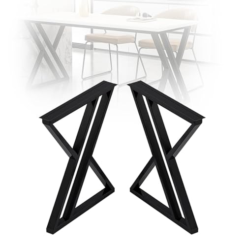 Patas de mesa de metal resistentes para muebles modernos, escritorio y mesa de café
