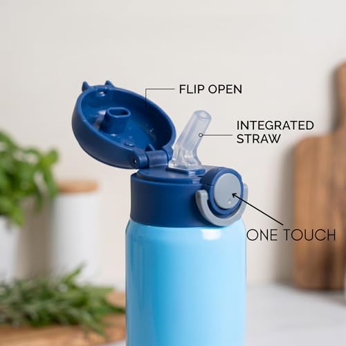 Image of CLAY CRAFT VACBOTT Sonic Pro Double Wall|18 Hours Hot and 24 Hours Cold Water Bottle Vacuum Insulated Flask Bottle|550ml, 1Pcs, Bottle for Home, Office|BPA-Free|BIS Certified|1Year Limited Warranty