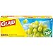 Glad Zipper Food Storage Snack Bags - 50 Count