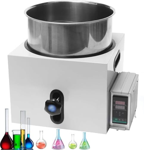 Bain-marie de laboratoire 3L à affichage LED et chauffage numérique