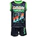 Teenage Mutant Ninja Turtles Toddler Boys 3 Piece Outfit Set: T-Shirt Tank Top Shorts 5T