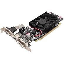 Yunseity DDR2 Graphics Card, 1G, DVI VGA HD Multimedia Interface, DirectX10.1 Gaming Card, Cooling Fan, Stable &, Easy Installation