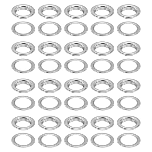 HARFINGTON Kit de ilhós de 20 peças de ilhós de metal de 25 mm para sapatos, roupas, cinto de tecido