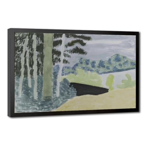 Affiches sur toile arbres du lac Milton Avery pour décorer un petit espace
