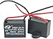 Fasizi 2Pcs CBB61 3uF 450V AC 50/60Hz Condensatore di Funzionamento del Motore del Ventilatore del condizionatore d'Aria