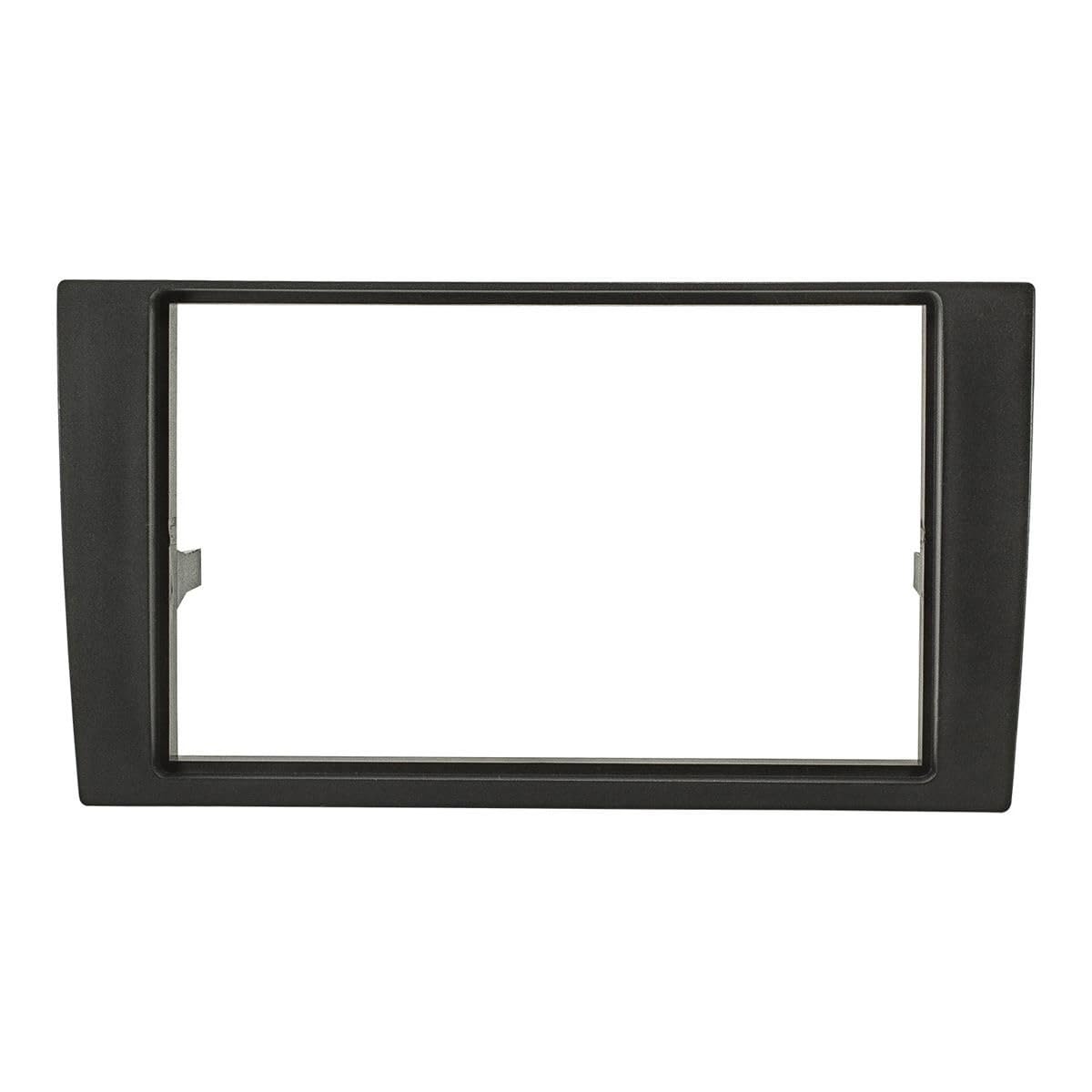 tomzz Audio 2403-043 Doppel DIN Radioblende kompatibel mit Audi A4 B7 8E 8H Seat Exeo 3R 3RN schwarz