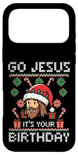 Ugly Christmas Go Jesus Its Your Birthday Xmas Y fB[X LbY X}zP[X iPhone 17 Pro Max p