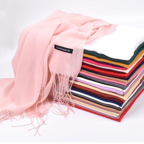 Scarf for Women, Winter Scarf, Classic Pashmina Shawls and Wraps, Faux Cashmere Feel Scarfs for Women Men, Long Scarves3