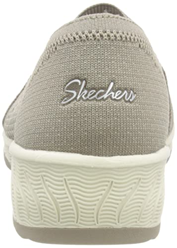 Skechers Womens Relaxed Fit Up-Lifted New Rules Womens Trainers Taupe Beige