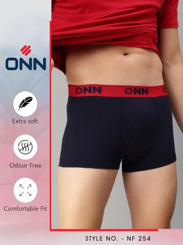 Image of ONN Men's Cotton Boxers (Color & Prints May Vary)