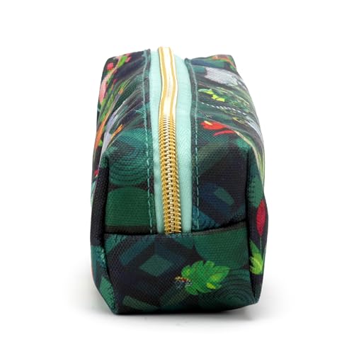 Puckator Animal Kingdom Canvas Pencil Case, School Equipment Stuff, Pencil Cases, Large Capacity Preppy Pencil Case - Image 4