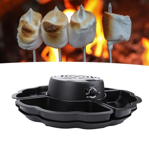 Kit eléctrico para smores y fondue de chocolate 2 en 1 miniatura 2