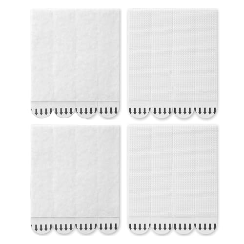 Image of LAKUMIQI 36-Pairs Picture Hanging Strips Heavy Duty, 72 Strips Sticky Picture Hangers for Wall, Smooth Surfaces, Painted Walls, Glass, Tiles, Metal, No Nails Damage No Tools Required