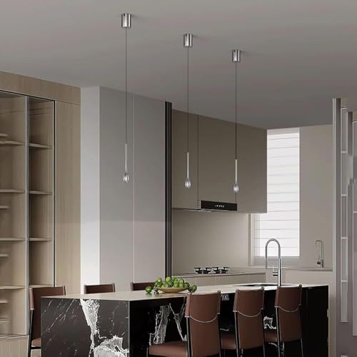 Lámpara longitudinal YSJNGF con reflejo de ácido para iluminación moderna de cocina