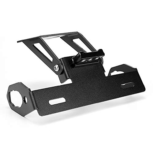 FENG SHENG ライセンス ナンバープレートステー ナンバープレートホルダー アルミ オートバイ フェンダーレスキット Ninja650 Z650 2017-2020