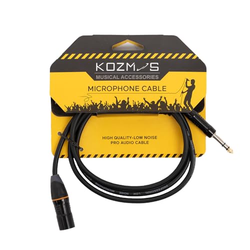 Kcl-061-10M Xlr-Trs 635 mm Stereo 10M Kablo