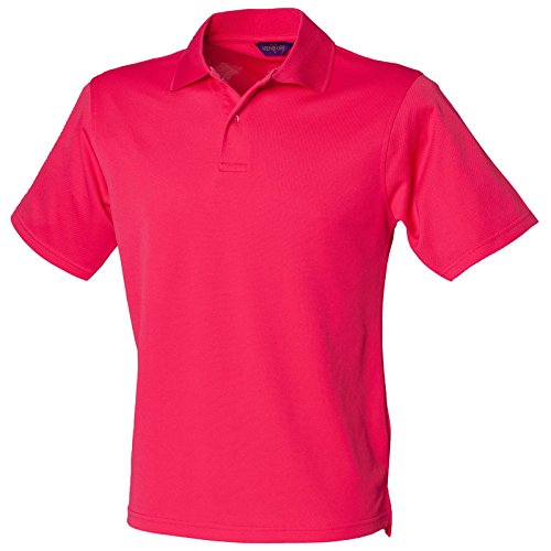 Polo Coolplus anti-transpiring homme rose XXL pour rester sec en piqué