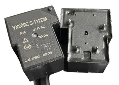 Relé de 4 pines YX209E-S-112DM T90-1A-4P-12V-30A interruptor electromecánico 1 unidad