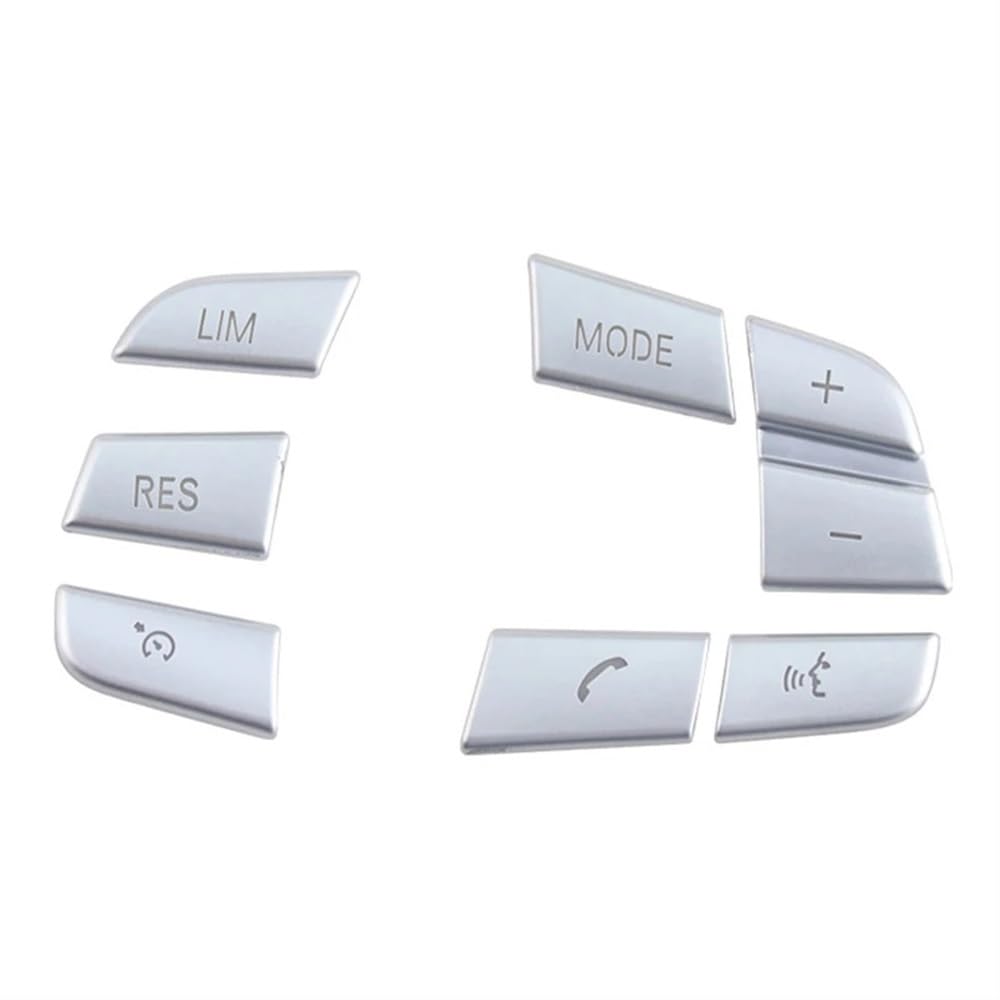 Volante Decorazione Copertura per B&MW 1 2 3 4 Serie 3GT F20 F21 F30 F32 F34 Volante per Auto Interruttore Pulsanti di Controllo Trim Copertura Adesivo Accessori Interni