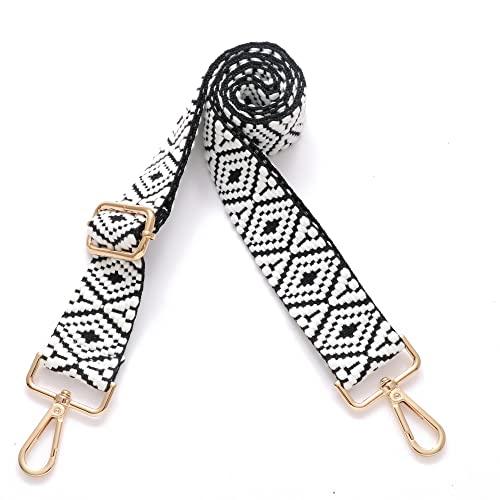 Image of S-Jacorry Purse Strap Replacement Crossbody Wide Shoulder Strap Adjustable Canvas Straps Handbag Strap Replacement Belts