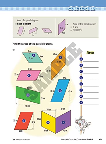 Complete Canadian Curriculum 6 (Revised & Updated): A Grade 6 integrated workbook covering Math, English, Social Studies, and Science - Image 5