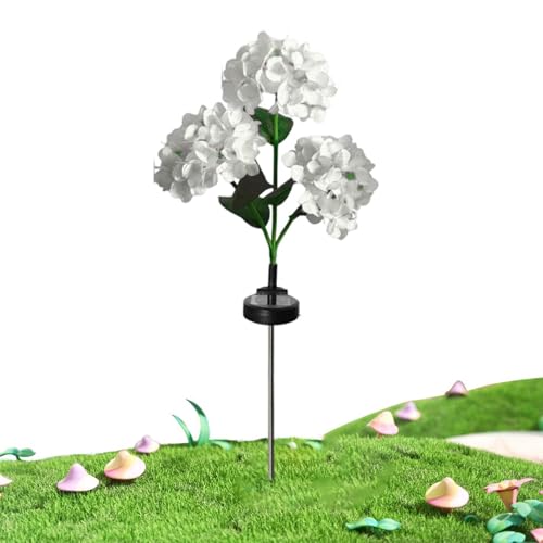 Lámpara de resina impermeable de hortensias de seda exclusivas 7